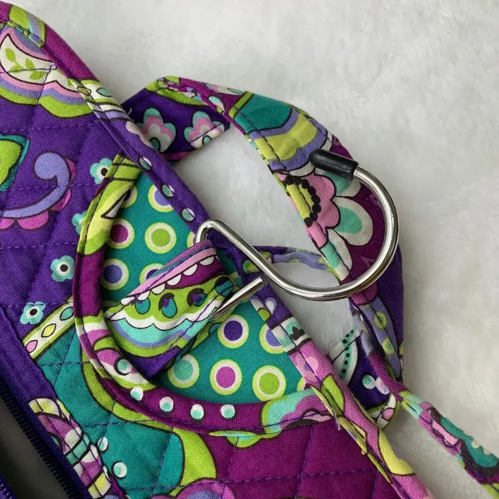 Vera Bradley Northern Lights Hanging Cosmetic Bag Packing Travel Makeup Case